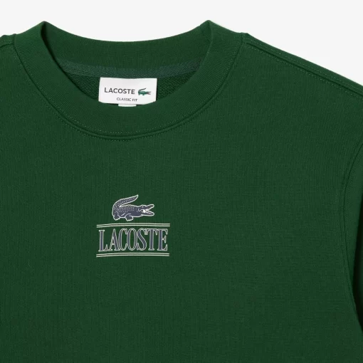 Lacoste Sweatshirts>Jogger-Sweatshirt Mit Signatur-Aufdruck Grun 132