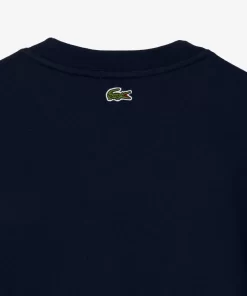 Lacoste Sweatshirts>Jogger-Sweatshirt Mit Signatur-Aufdruck Navy Blau 166