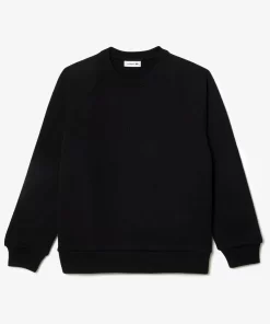 Lacoste Sweatshirts>Jogger-Sweatshirt Mit Stickerei Im Lassigen Schnitt Schwarz 031