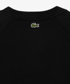 Lacoste Sweatshirts>Jogger-Sweatshirt Mit Stickerei Im Lassigen Schnitt Schwarz 031