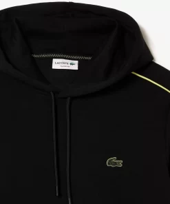 Lacoste Sweatshirts>Jogging-Hoodie Mit Kontrast-Detail Schwarz / Neongelb 6Vt