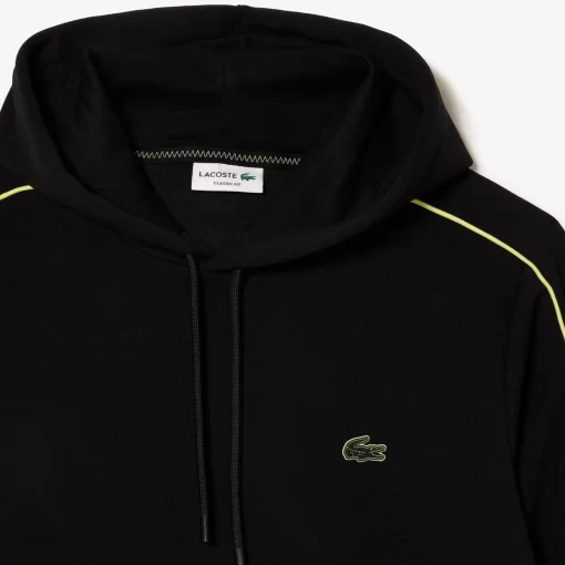 Lacoste Sweatshirts>Jogging-Hoodie Mit Kontrast-Detail Schwarz / Neongelb 6Vt