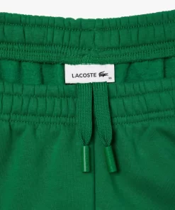 Lacoste Hosen & Shorts>Jogginghosen Aus Baumwolle Grun Cnq