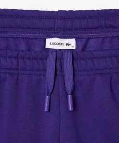 Lacoste Hosen & Shorts>Jogginghosen Aus Baumwolle Lila Sni