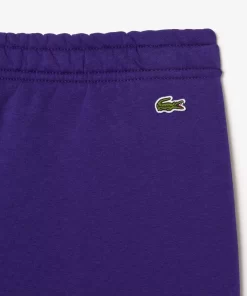 Lacoste Hosen & Shorts>Jogginghosen Aus Baumwolle Lila Sni