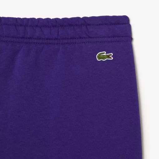 Lacoste Hosen & Shorts>Jogginghosen Aus Baumwolle Lila Sni