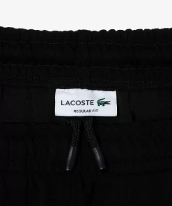 Lacoste Hosen & Shorts>Jogginghosen In Regular Fit Mit Stickerei Schwarz / Neongelb 6Vt