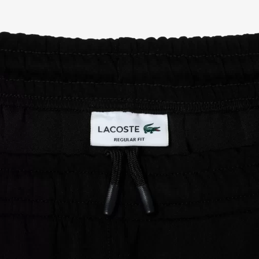 Lacoste Hosen & Shorts>Jogginghosen In Regular Fit Mit Stickerei Schwarz / Neongelb 6Vt