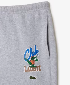 Lacoste Hosen & Shorts>Jogginghosen Mit Kultigem Aufdruck Heidekraut Grau Cca