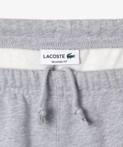 Lacoste Hosen & Shorts>Jogginghosen Mit Kultigem Aufdruck Heidekraut Grau Cca