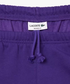 Lacoste Hosen & Shorts>Jogginghosen Mit Kultigem Aufdruck Lila Sni