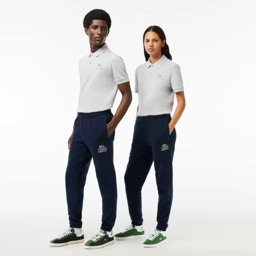 Lacoste Hosen & Shorts>Jogginghosen Mit Signatur-Aufdruck Navy Blau 166