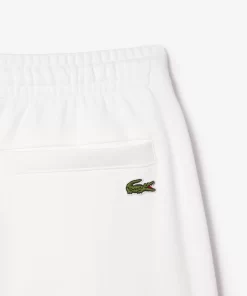 Lacoste Hosen & Shorts>Jogginghosen Mit Signatur-Aufdruck Weis 001