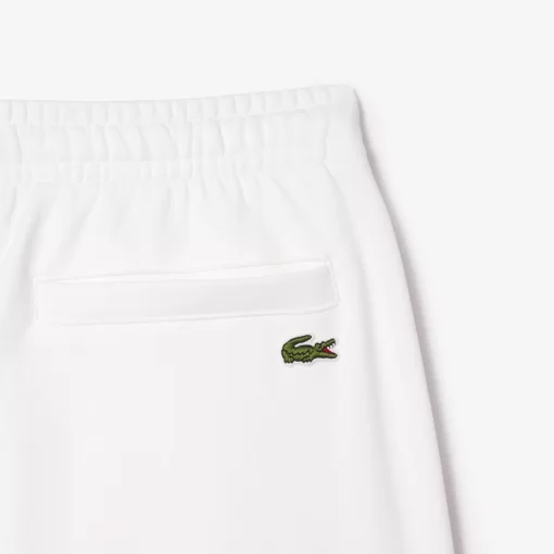 Lacoste Hosen & Shorts>Jogginghosen Mit Signatur-Aufdruck Weis 001