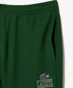 Lacoste Hosen & Shorts>Jogginghosen Mit Signatur-Aufdruck Grun 132