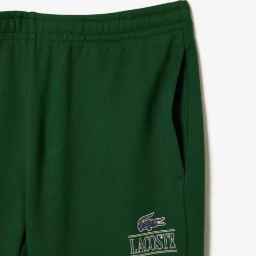 Lacoste Hosen & Shorts>Jogginghosen Mit Signatur-Aufdruck Grun 132