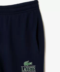 Lacoste Hosen & Shorts>Jogginghosen Mit Signatur-Aufdruck Navy Blau 166