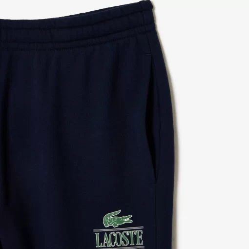 Lacoste Hosen & Shorts>Jogginghosen Mit Signatur-Aufdruck Navy Blau 166