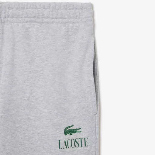 Lacoste Hosen & Shorts>Jogginghosen Mit Signatur-Aufdruck Heidekraut Grau Cca