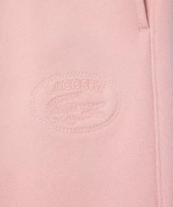 Lacoste Hosen & Shorts>Jogginghosen Mit Stickerei Wasserlilie Rosa Kf9