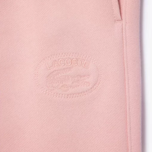 Lacoste Hosen & Shorts>Jogginghosen Mit Stickerei Wasserlilie Rosa Kf9