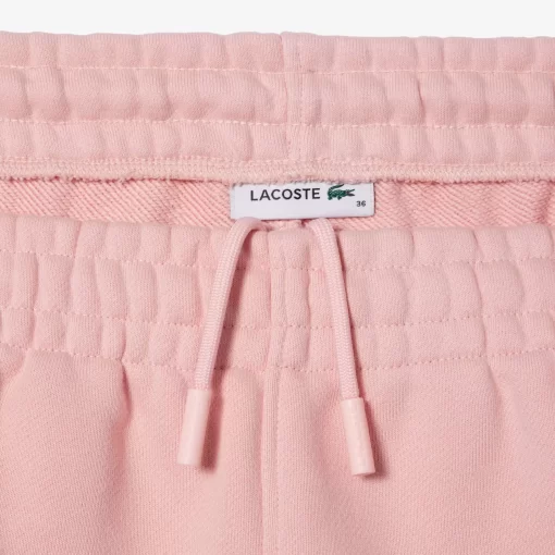 Lacoste Hosen & Shorts>Jogginghosen Mit Stickerei Wasserlilie Rosa Kf9