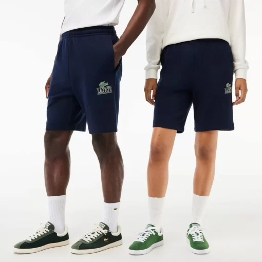 Lacoste Trainingsanzüge>Jogging-Shorts Mit Signatur-Aufdruck Navy Blau 166