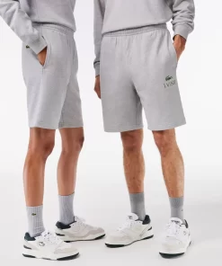 Lacoste Trainingsanzüge>Jogging-Shorts Mit Signatur-Aufdruck Heidekraut Grau Cca