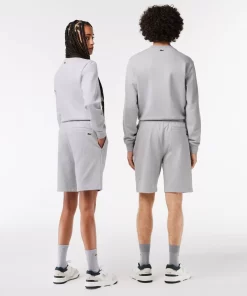 Lacoste Trainingsanzüge>Jogging-Shorts Mit Signatur-Aufdruck Heidekraut Grau Cca