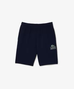 Lacoste Trainingsanzüge>Jogging-Shorts Mit Signatur-Aufdruck Navy Blau 166