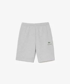 Lacoste Trainingsanzüge>Jogging-Shorts Mit Signatur-Aufdruck Heidekraut Grau Cca