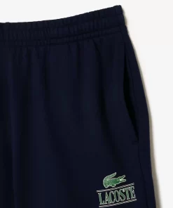 Lacoste Trainingsanzüge>Jogging-Shorts Mit Signatur-Aufdruck Navy Blau 166