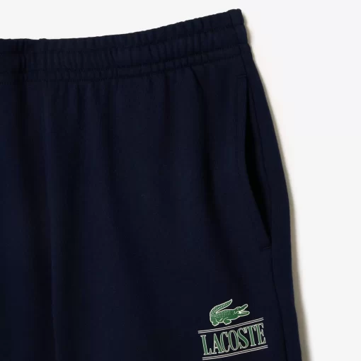 Lacoste Trainingsanzüge>Jogging-Shorts Mit Signatur-Aufdruck Navy Blau 166