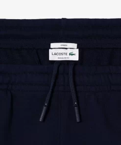 Lacoste Trainingsanzüge>Jogging-Shorts Mit Signatur-Aufdruck Navy Blau 166