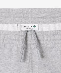 Lacoste Trainingsanzüge>Jogging-Shorts Mit Signatur-Aufdruck Heidekraut Grau Cca