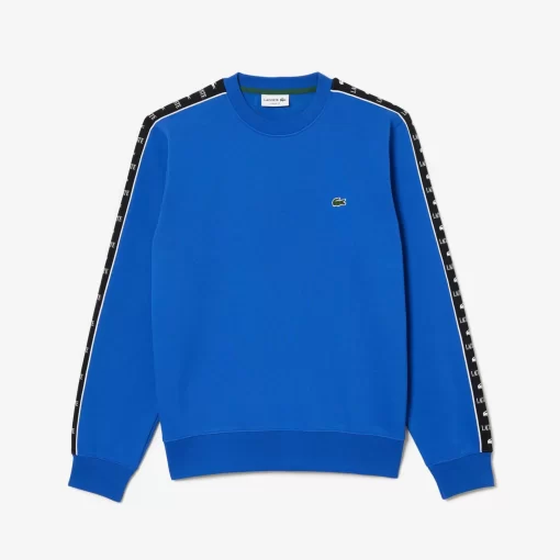 Lacoste Sweatshirts>Jogging-Sweatshirt Mit Logostreifen Blau Ixw