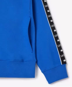 Lacoste Sweatshirts>Jogging-Sweatshirt Mit Logostreifen Und Reisverschluss Blau Ixw