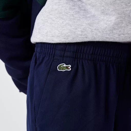 Lacoste Jungenkleidung>Jungen Chinos Aus Stretch-Baumwoll-Gabardine Navy Blau 166