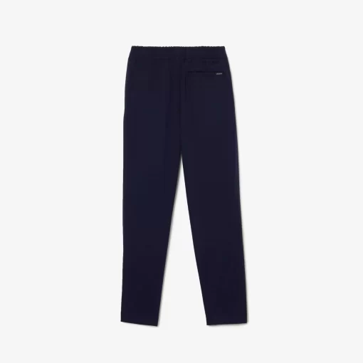 Lacoste Jungenkleidung>Jungen Chinos Aus Stretch-Baumwoll-Gabardine Navy Blau 166