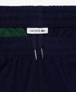 Lacoste Jungenkleidung>Jungen Chinos Aus Stretch-Baumwoll-Gabardine Navy Blau 166