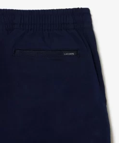 Lacoste Jungenkleidung>Jungen Chinos Aus Stretch-Baumwoll-Gabardine Navy Blau 166