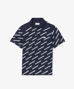 Lacoste Jungenkleidung>Jungen Poloshirt Aus Bio-Baumwolle Blau Kxe