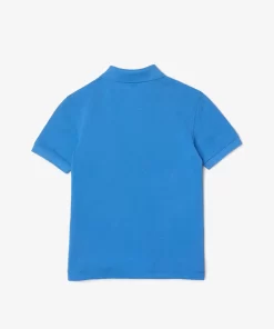 Lacoste Jungenkleidung>Jungen Poloshirt Aus Bio-Baumwolle Mit Logo Atherisches Blau L99