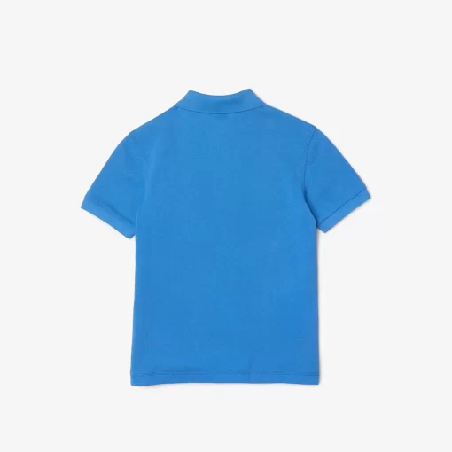 Lacoste Jungenkleidung>Jungen Poloshirt Aus Bio-Baumwolle Mit Logo Atherisches Blau L99