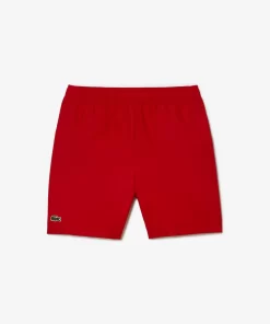 Lacoste Jungenkleidung>Jungen Sport Shorts Aus Diamant-Taft Rot 240