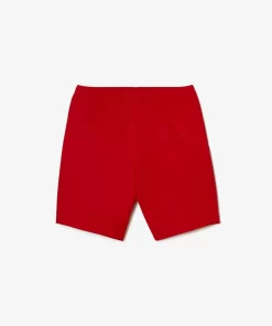 Lacoste Jungenkleidung>Jungen Sport Shorts Aus Diamant-Taft Rot 240