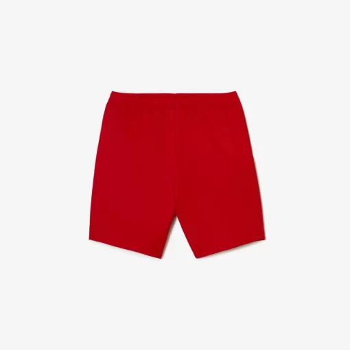 Lacoste Jungenkleidung>Jungen Sport Shorts Aus Diamant-Taft Rot 240