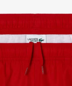 Lacoste Jungenkleidung>Jungen Sport Shorts Aus Diamant-Taft Rot 240