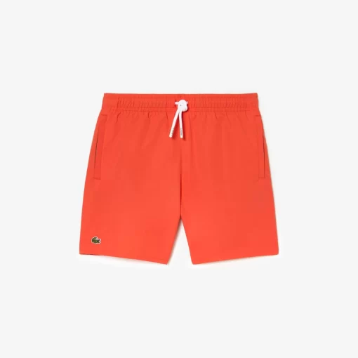 Lacoste Jungenkleidung>Jungen Quick-Dry Badehosen Orange / Grun Wig