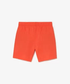 Lacoste Jungenkleidung>Jungen Quick-Dry Badehosen Orange / Grun Wig